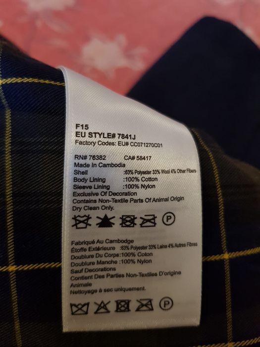 Sacou bărbați, Timberland, m.M, 33% lână