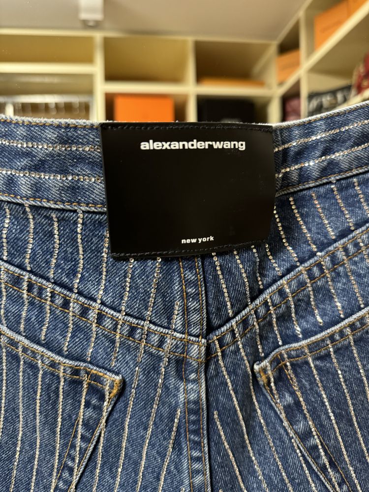 Къси дънкови панталони alexander wang 26