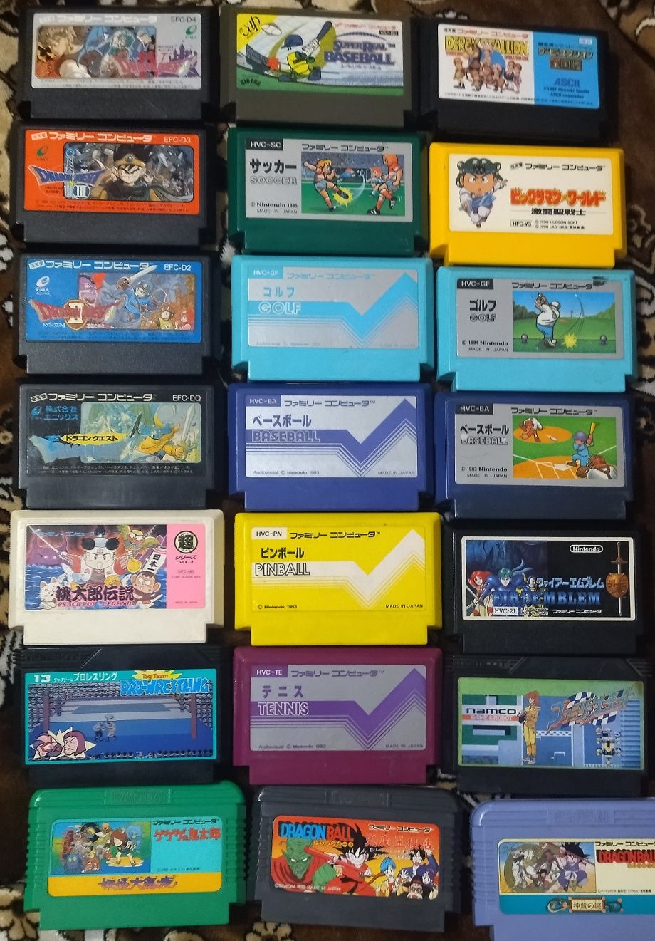 Картриджи денди famicom nintendo