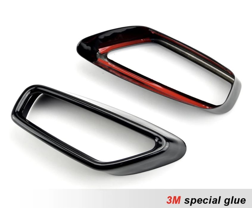 Ornament tips toba finala evacuare negru lucios Bmw seria 5 G30 G31