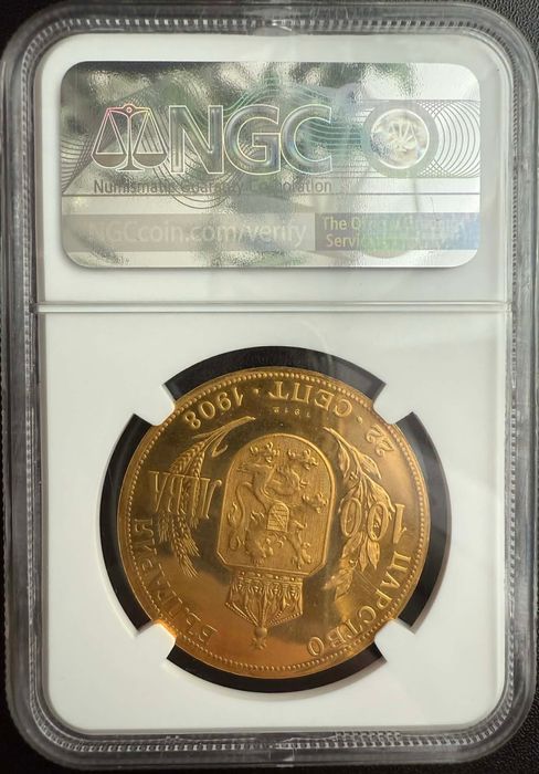100 лева 1912 NGC PF67 ULTRA Cameo