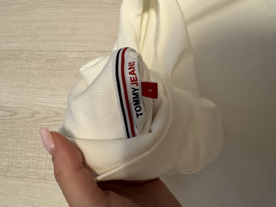 Top Alb Tommy Hilfiger