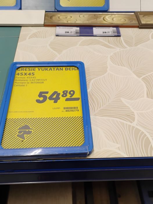 Gresie și faianță plus decor