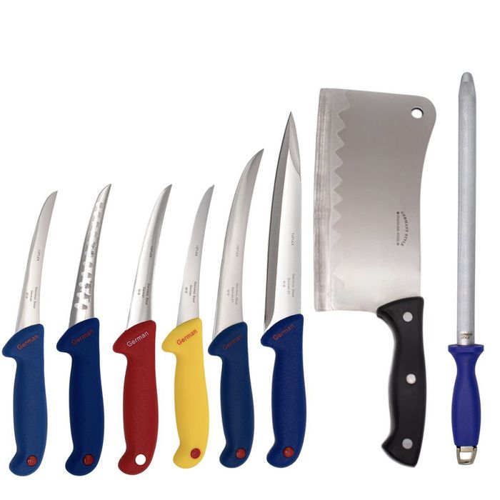 Set Cutite Macelarie Profesional 8 piese Germany