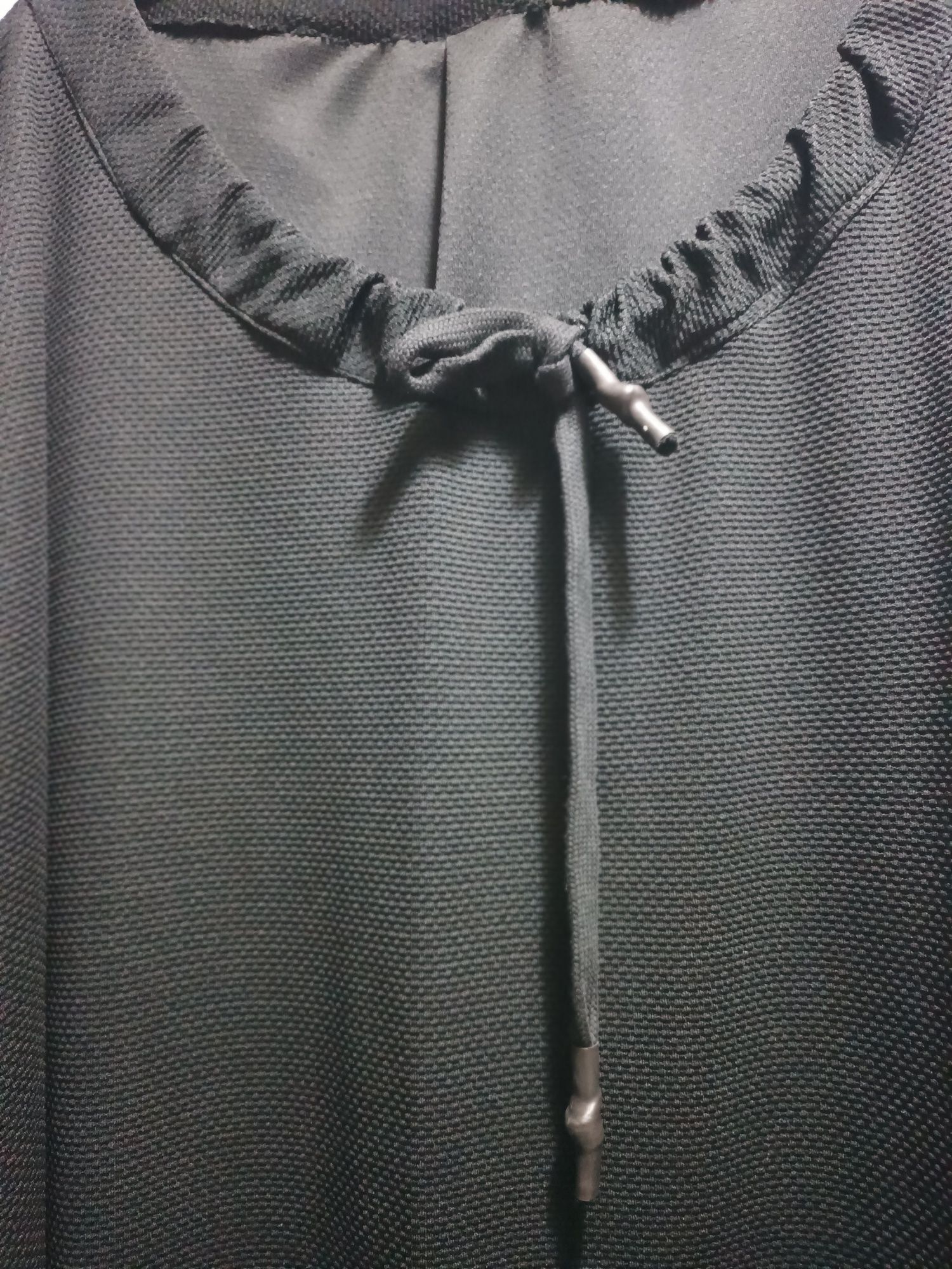 Черна дълга рокля,oversize.
