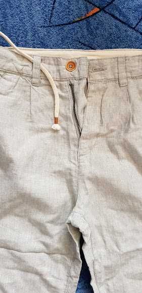 Pantaloni din in si pantaloni scurti cargo,mas.158