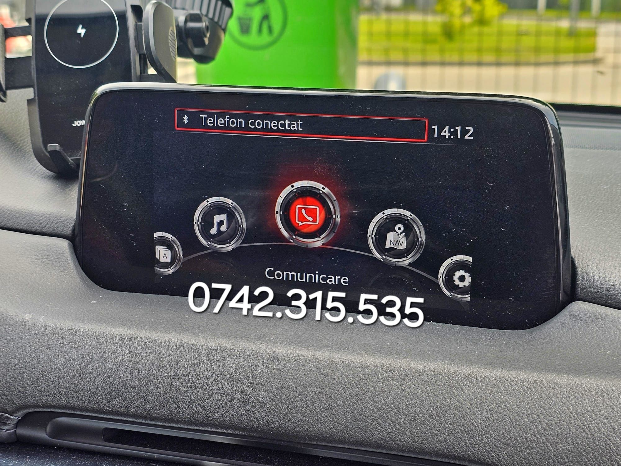 MAZDA Android Auto Activare Hărți wazze Mazda