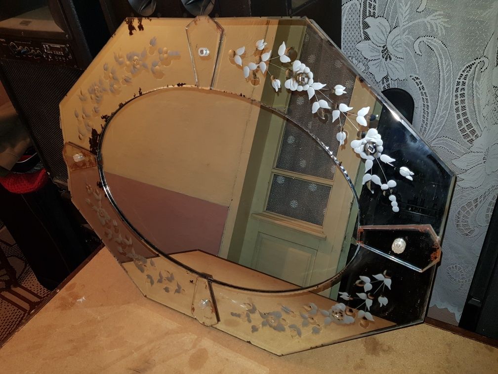 Oglinda cristal veche