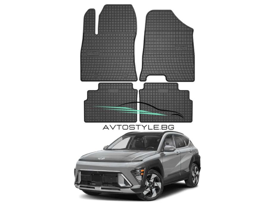 Гумени стелки за Hyundai Kona след 2022 г., Frogum - El Toro