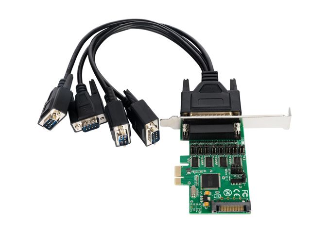 iOCrest контролери USB/PCI/PCI-E към LPT/RS232 2/4/6/8 порта