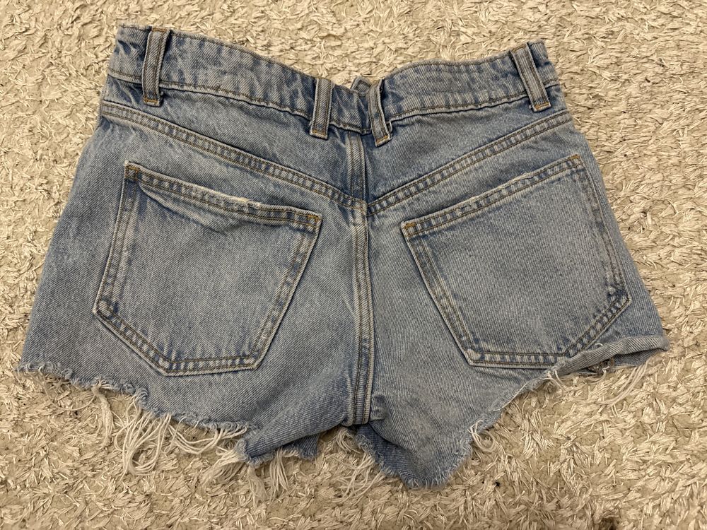 къси дънки от zara