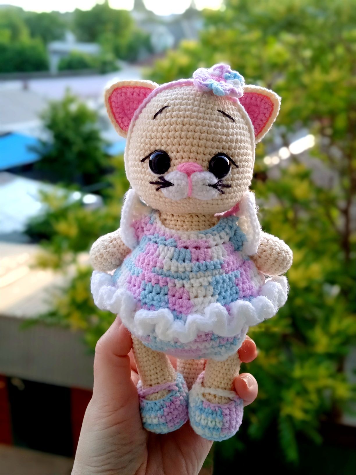 Вязаные игрушки, ручная работа
