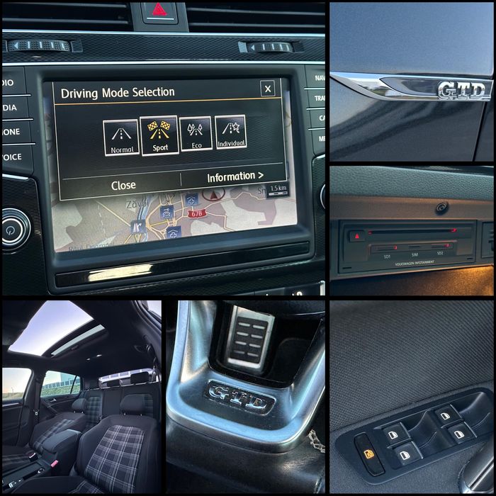Volskwagen golf 7 GTD/AUTOMAT/EURO 6