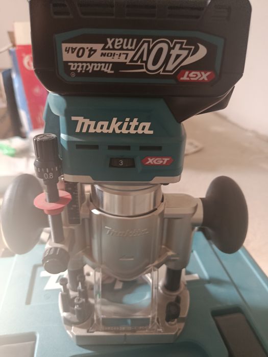 Кромочный аккумуляторный фрезер Makita