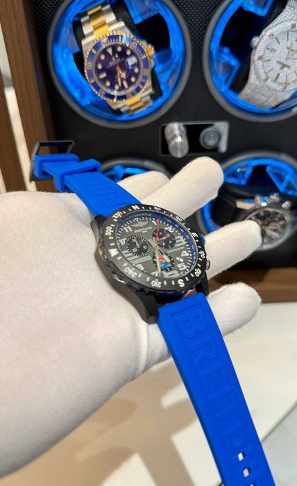 breitling endurance pro черно/синьо
