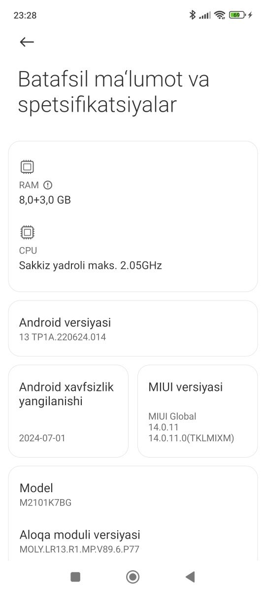 Redmi Notee 10 s