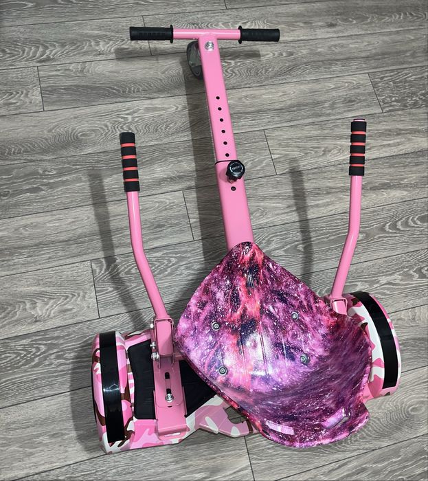 Hoverboard Galaxia cu Scaun