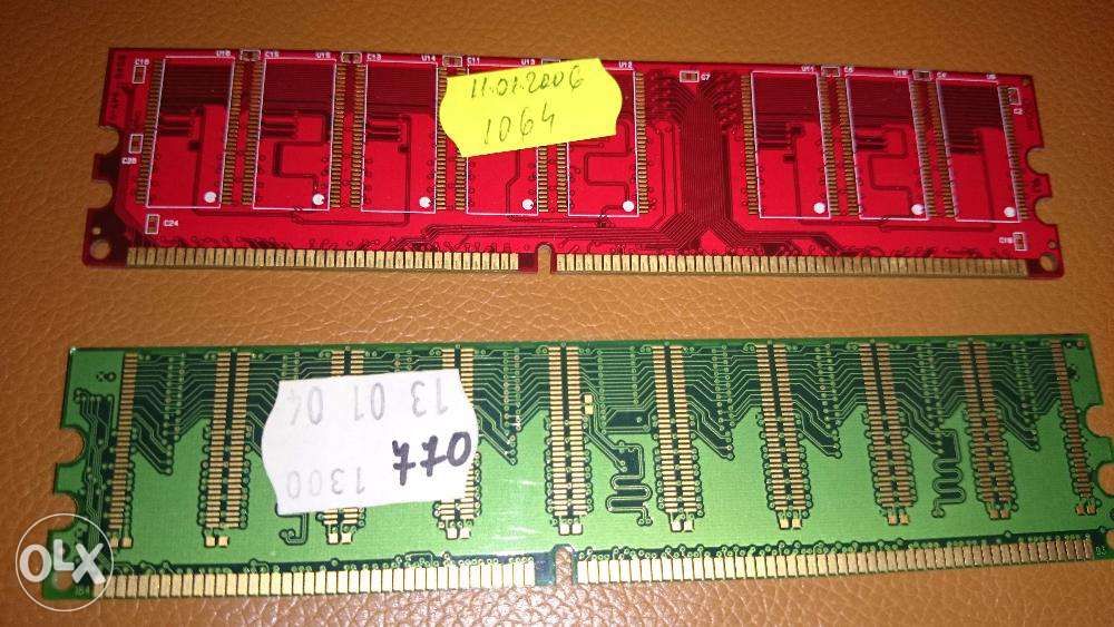 Placi memorie RAM DDR