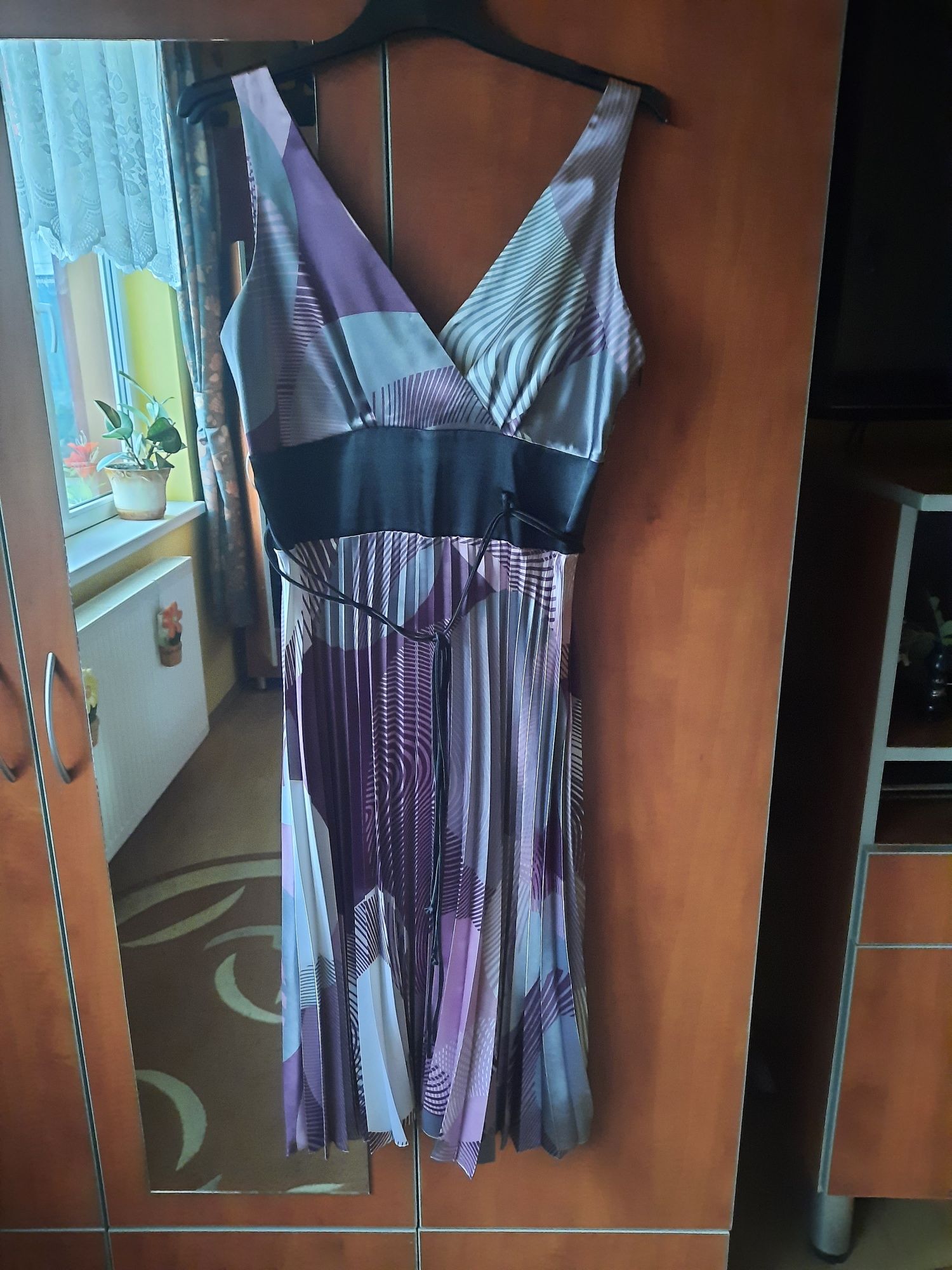 Rochie nouă de gală plisată 40-42