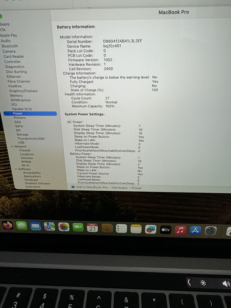 Macbook Pro M1 [2020] 13 inch
