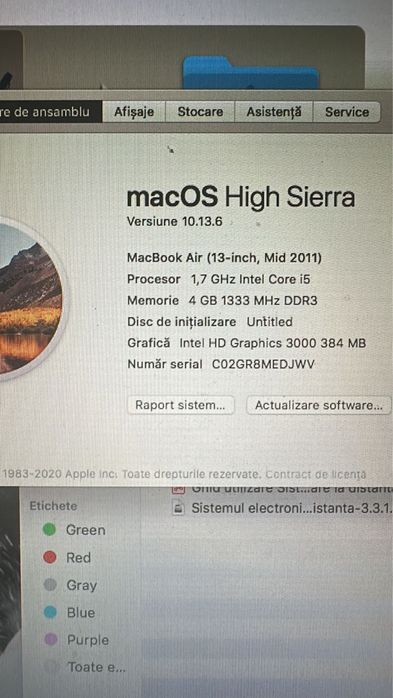 Macbook air mid 2011