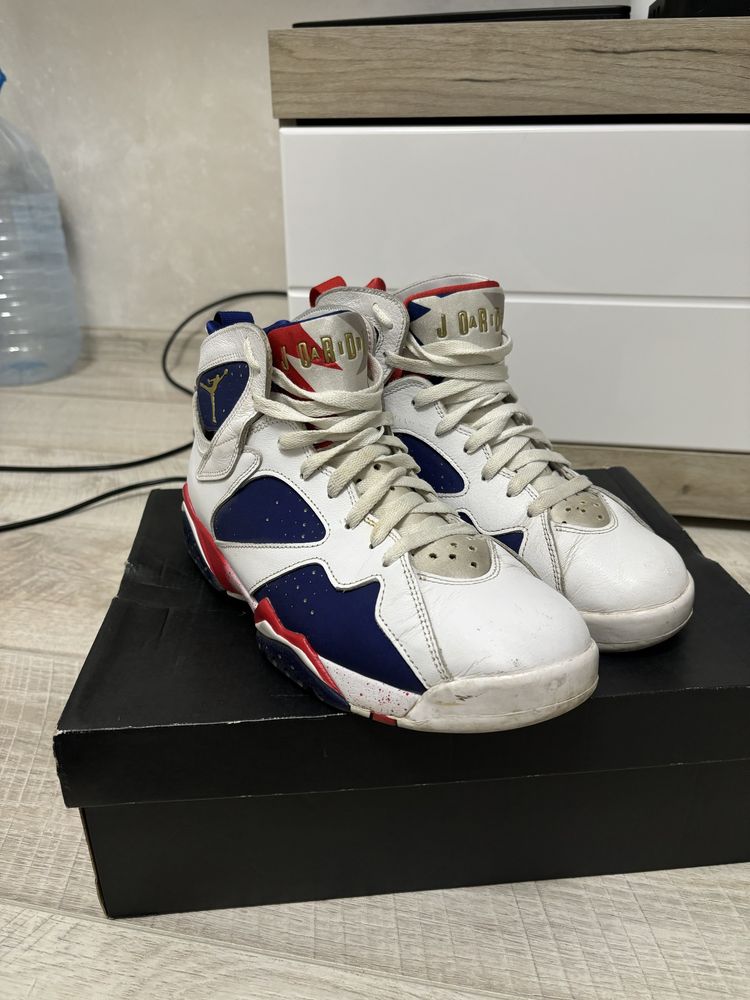 Кецове Jordan 7 Olympic edition