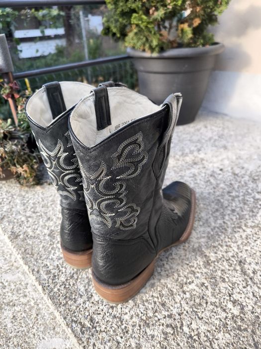 Ciucate Mexicane JB Dillon din piele naturala marime 46 wide nefolosit