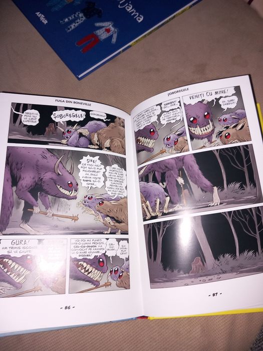 Carte pentru copii - Fuga din Boneville partea 1 - Jeff Smith