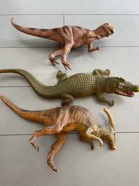 Jucării Dinozauri + crocodil, dimensiuni mari