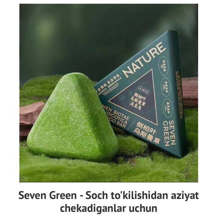 Soch  ustiradi qalinlashtradi usmadan bulgan sovun qoshni xam ustiradi