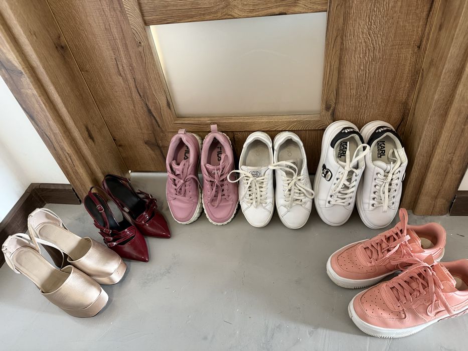Дамски обувки Karl lagerfeld, Liu jo, Nike, Fila