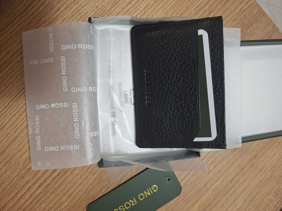 Кардхолдър от естествена кожа GINO ROSSI