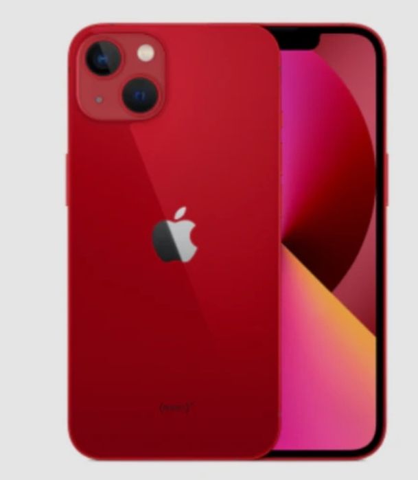 IPHONE 13 RED puțin utilizat & căști noi