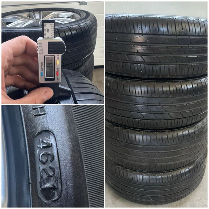 Jante NOI 19 ORIGINALE VW Tiguan II R-Line Vara 235/50/19 Allspace