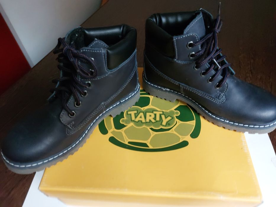 Ghete iarna din piele naturala / bocanci, nr. 33, Tarty, uni