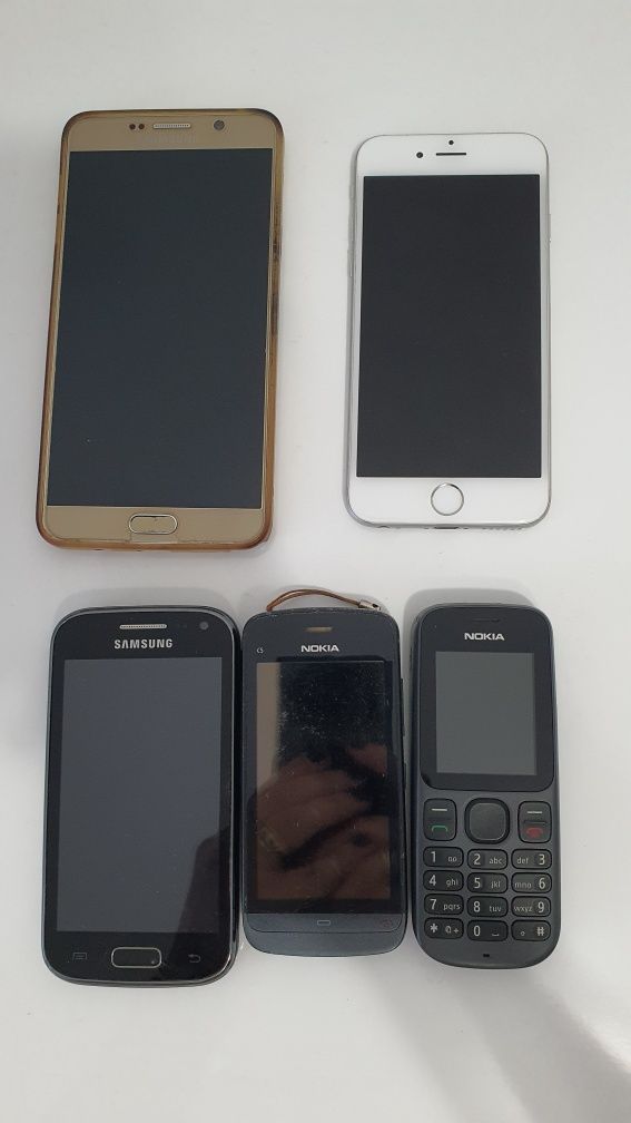samsung ace, nokia c5, iphone 6 si samsung note 5