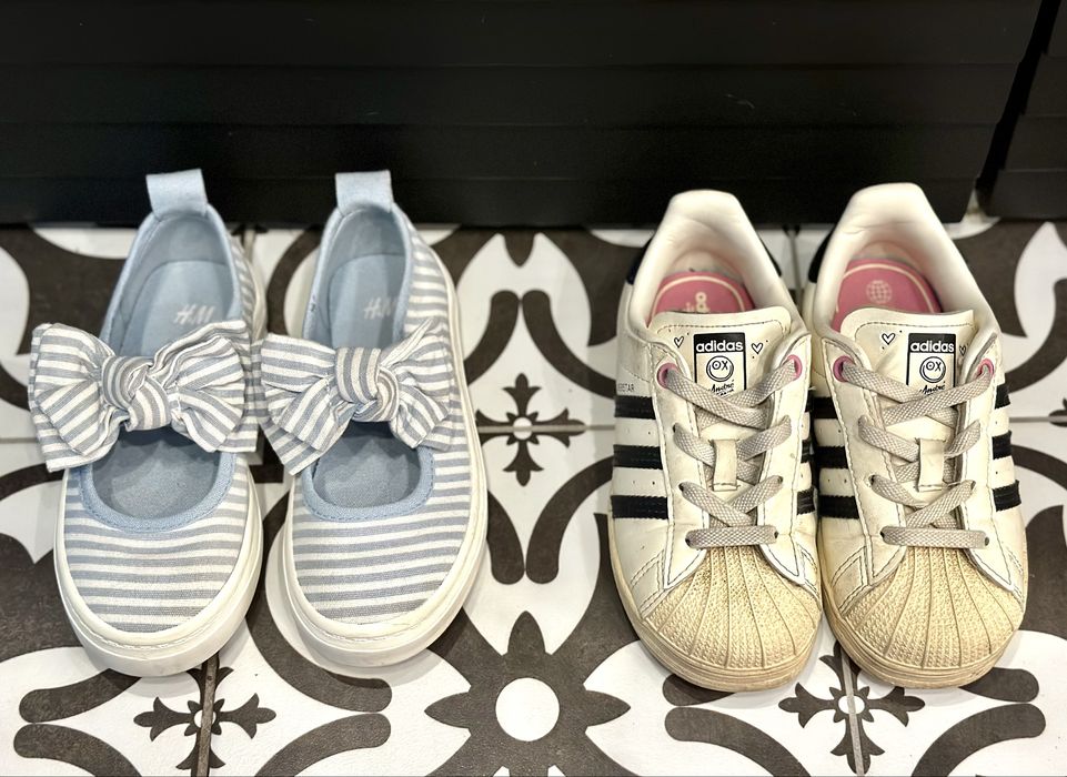 Детски обувки за момиче, 26 номер ZARA, Adidas, Zaxy