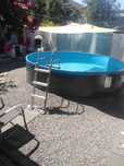 Vind piscina supraterana, exact ce se vede in poze,.