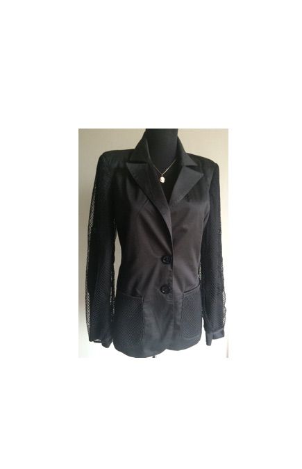 ROCCOBAROCCO Superb Sacou/Blazer Chic Negru Original Oferta 1+1