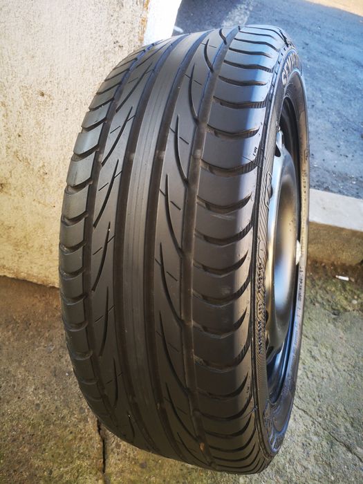 Rezerva janta R15 5x100 vw Polo Seat 195 50 15 Ibiza Skoda fabia