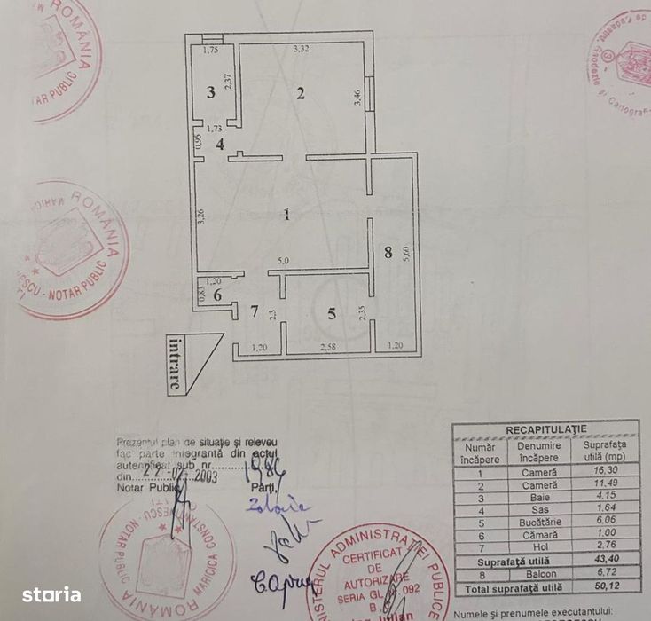 De vânzare apartament cu 2 camere semi. în Țiglina II, etaj 2