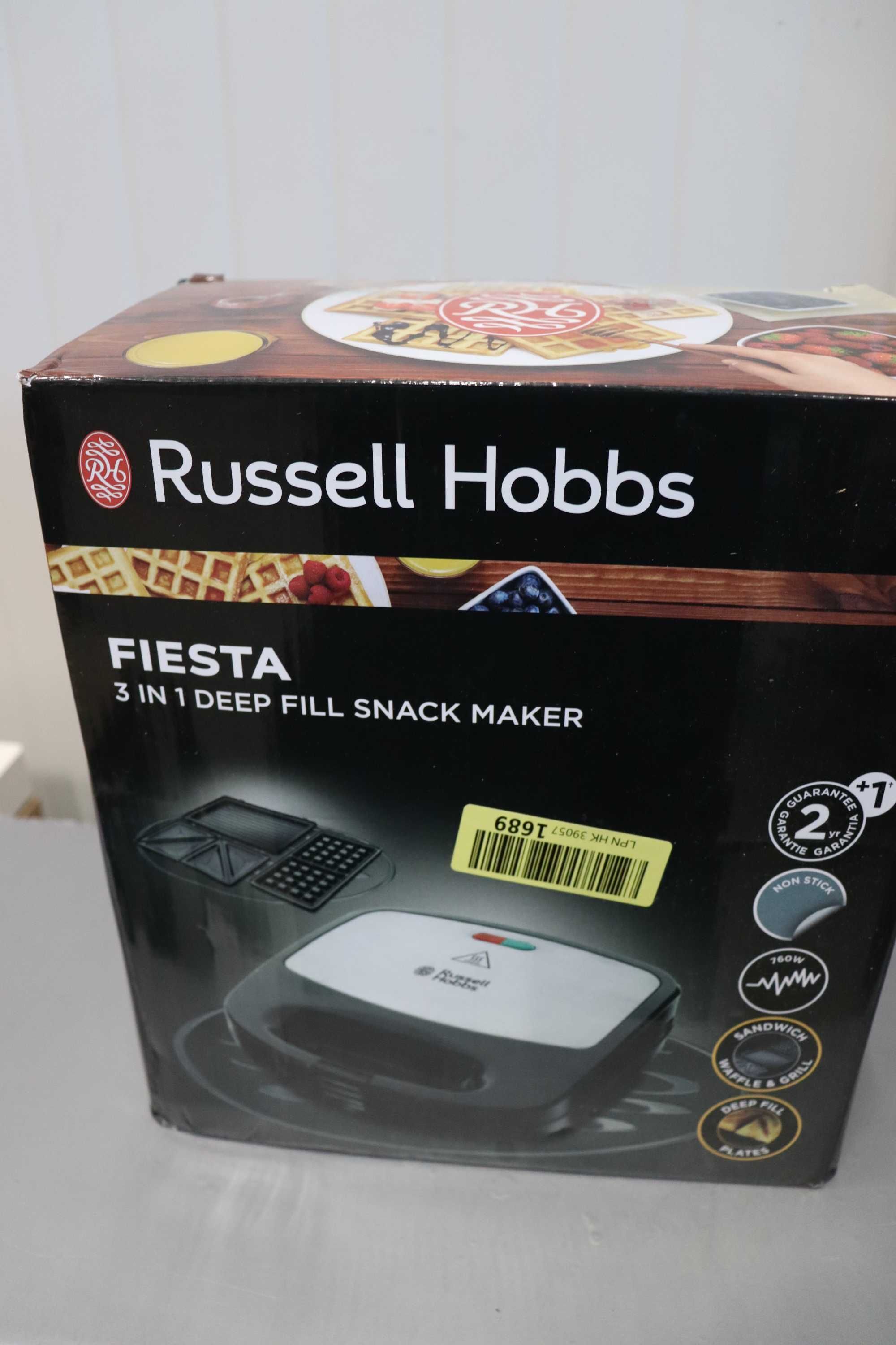 Многофункционален Тостер Russell Hobbs Fiesta 24540-56 3-в-1, 750W