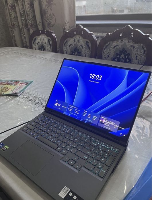 Ноутбук Lenovo legion 5 PRO rtx 3070