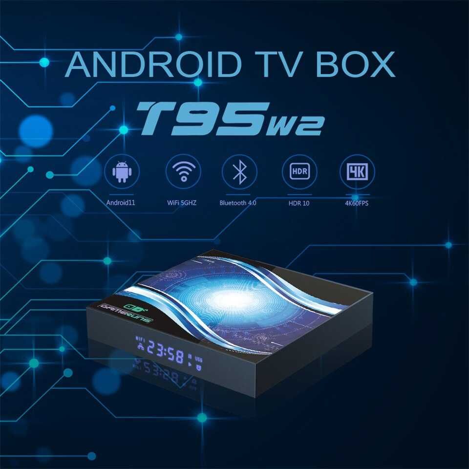 Тв бокс T95W2 Amlogic S905W2 And. 11 4K 60FPS 5G WiFi HDR10 2GB 16GB