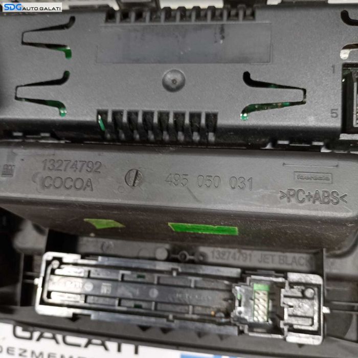 Rama Consola Ornament Gura Grila Aer Aerisire Ventilatie Bord Centrala Opel Insignia A 2008 - 2017 Cod 495050031 13274792 [2608]