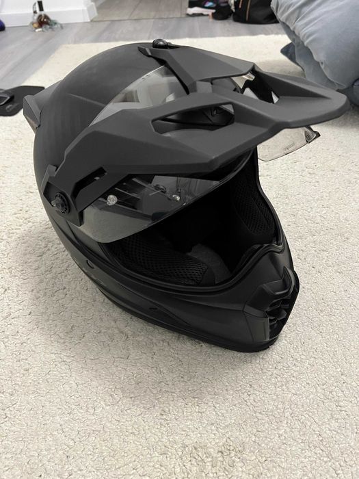 Casca moto Klim KRIOS PRO ECE, Carbon, viziera Fotocromatica impecabil