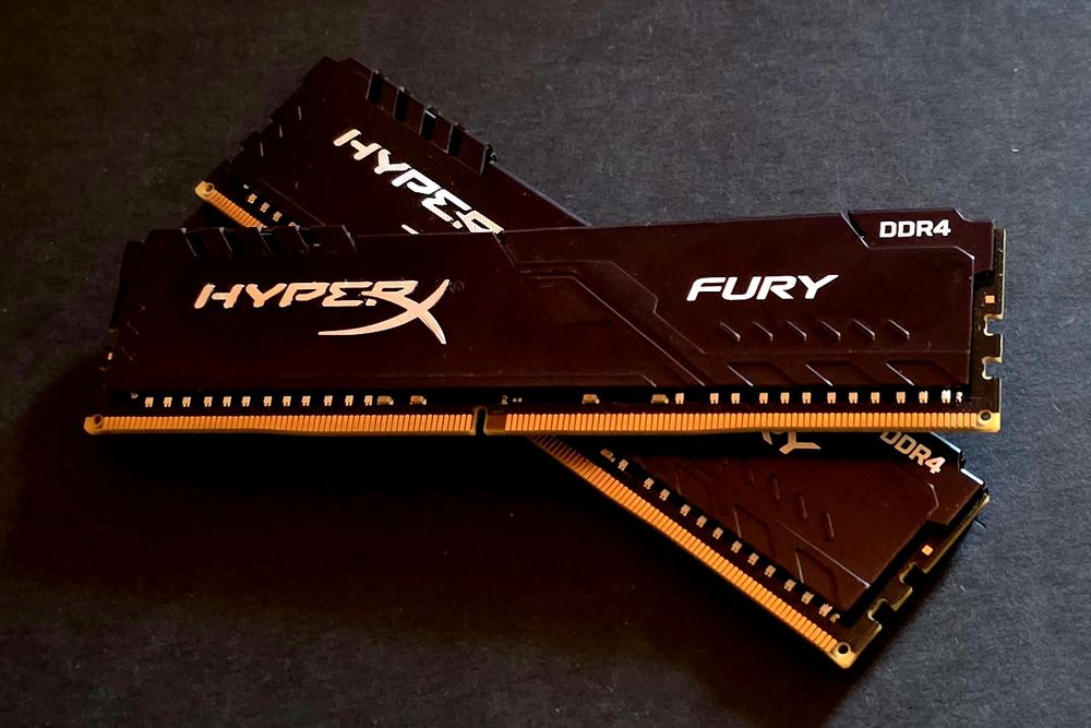 32GB RAM 2666MHz DDR4 Hyper X Fury