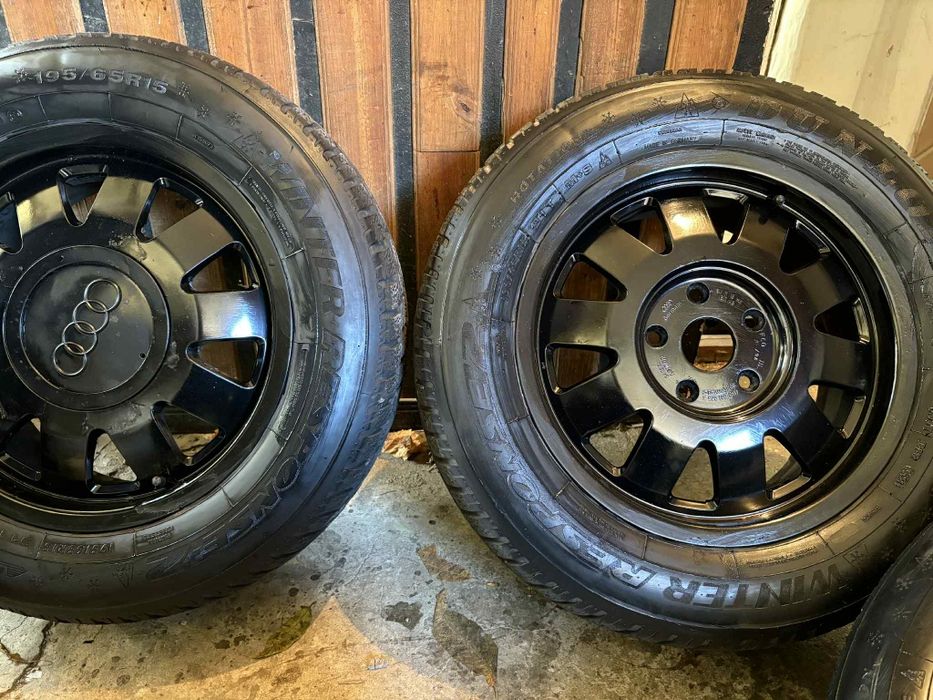 Джанти 5х112 15ки със зимни гуми