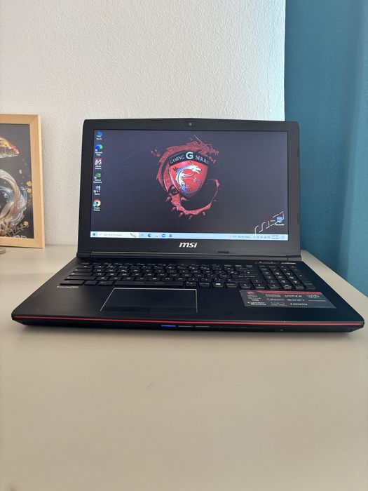 Msi Gaming• i5-6300H• 12gb ram DDR4• nvidia GTX • SSD 256 + 1Tb