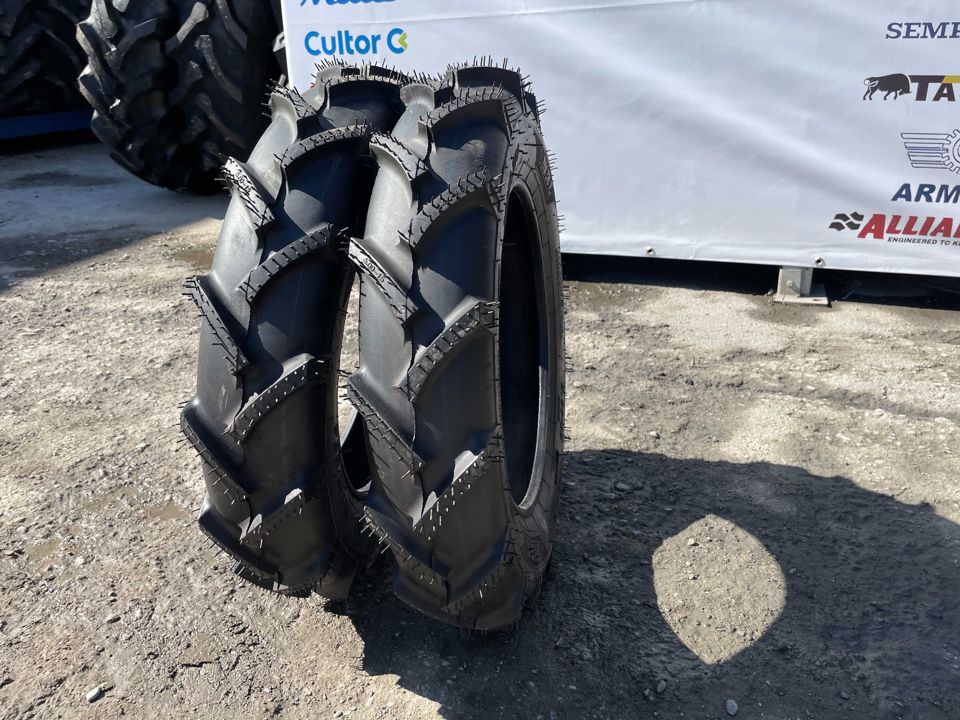 Anvelope noi de tractor 500-15 motocultor semanatoare monosem